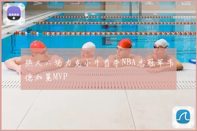 热火六场力克小牛首夺NBA总冠军韦德加冕MVP