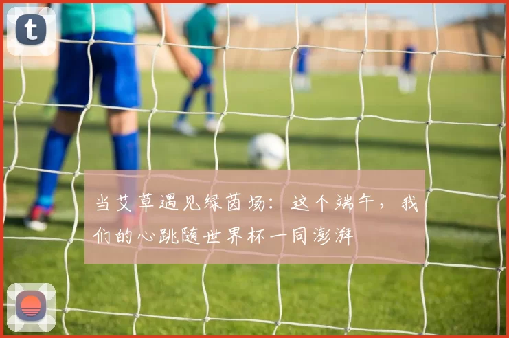 当艾草遇见绿茵场：这个端午，我们的心跳随世界杯一同澎湃