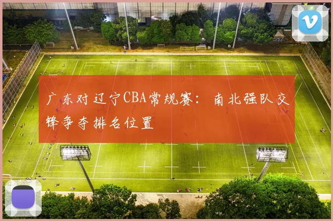 广东对辽宁CBA常规赛：南北强队交锋争夺排名位置